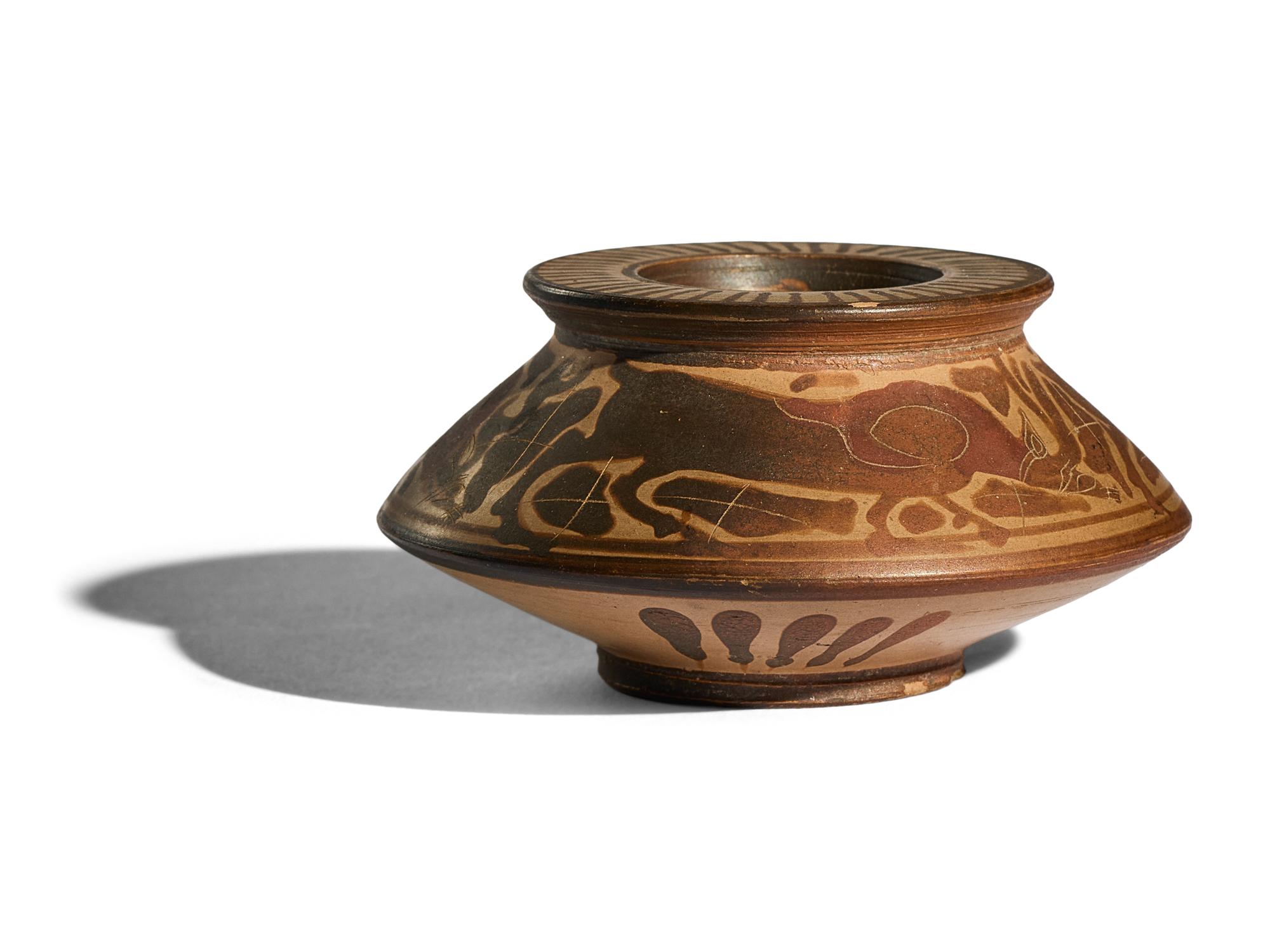 A Corinthian Black-Figured Vessel