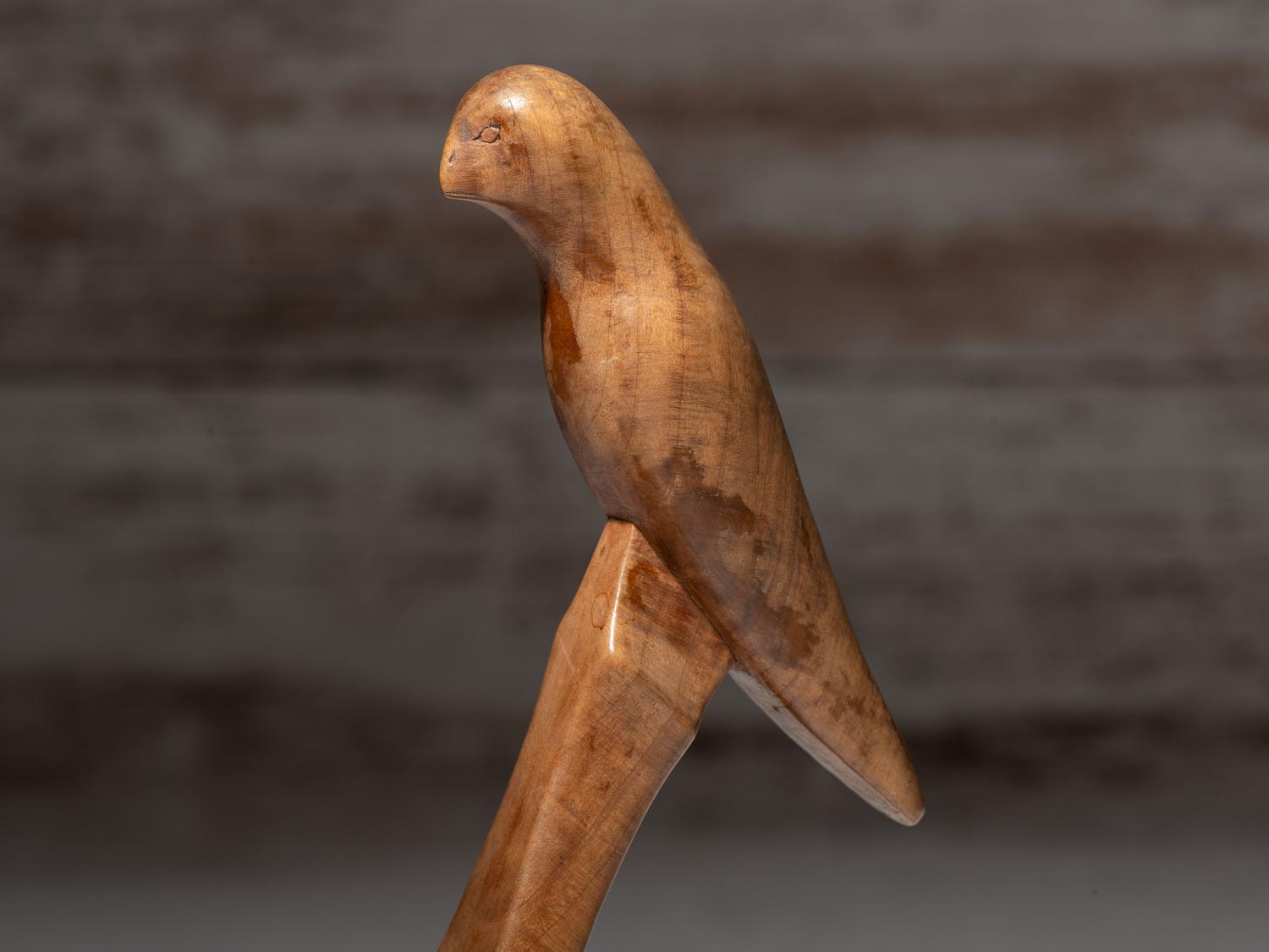 Northeastern Woodlands Figural Ladle, Bird