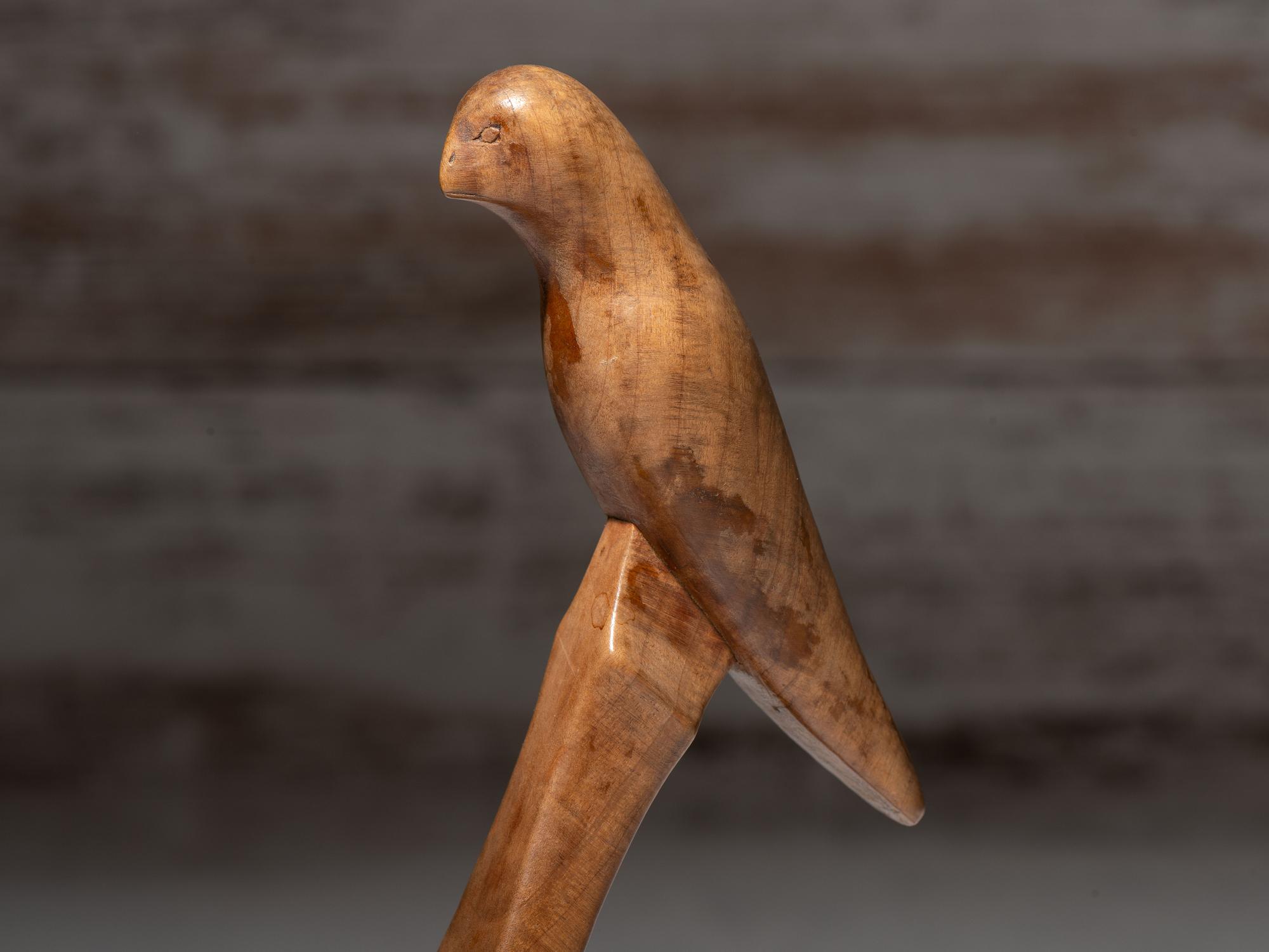 Northeastern Woodlands Figural Ladle, Bird