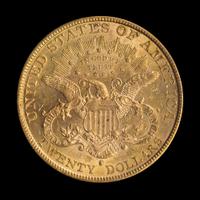 A United States 1884-S Liberty Head $20 Gold Coin