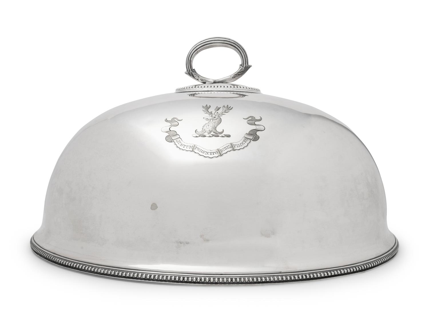 A Fine Pair of Victorian Silver Plate Venison Domes, Richard Martin & Sons, Sheffield, England