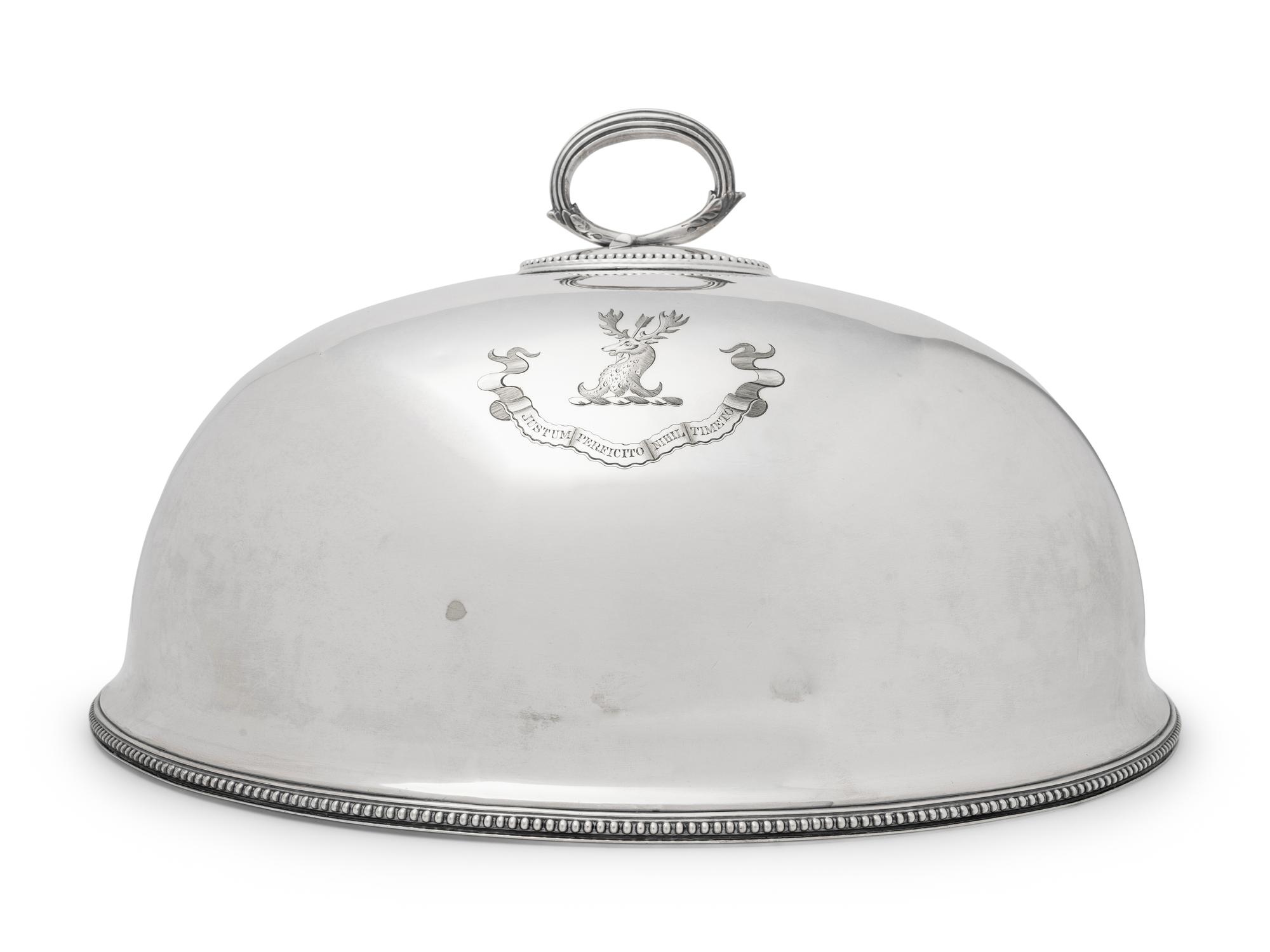 A Fine Pair of Victorian Silver Plate Venison Domes, Richard Martin & Sons, Sheffield, England
