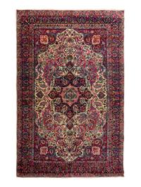 A Kirman Wool Rug