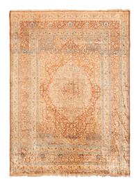 A Tabriz Silk Rug