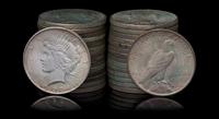 A Group of Thirty United States 1923 Peace Silver Dollar Coins