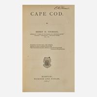 [Literature] Thoreau, Henry D. Cape Cod