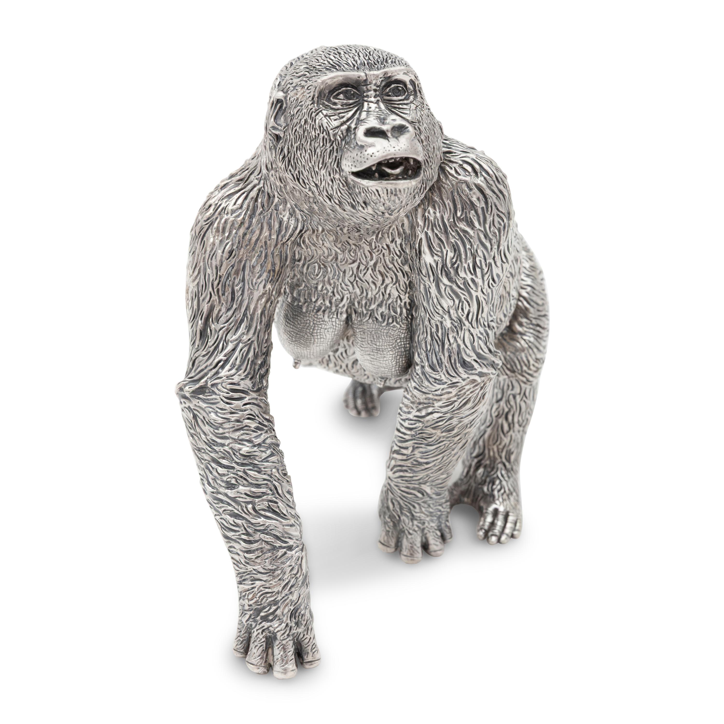 Patrick Mavros (London and Harare, Zimbabwe, Est. 1978) — Female Gorilla Walking (Monica), 2001