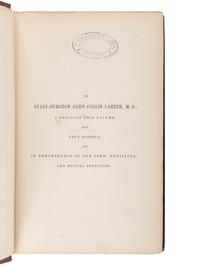 STOKES, William (1804-1878). The Diseases of the Heart and the Aorta . Dublin: Hodges and Smith, 1854.