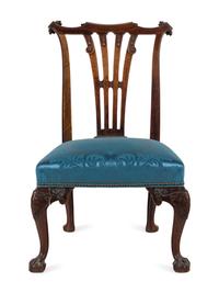 An English Walnut Side Chair