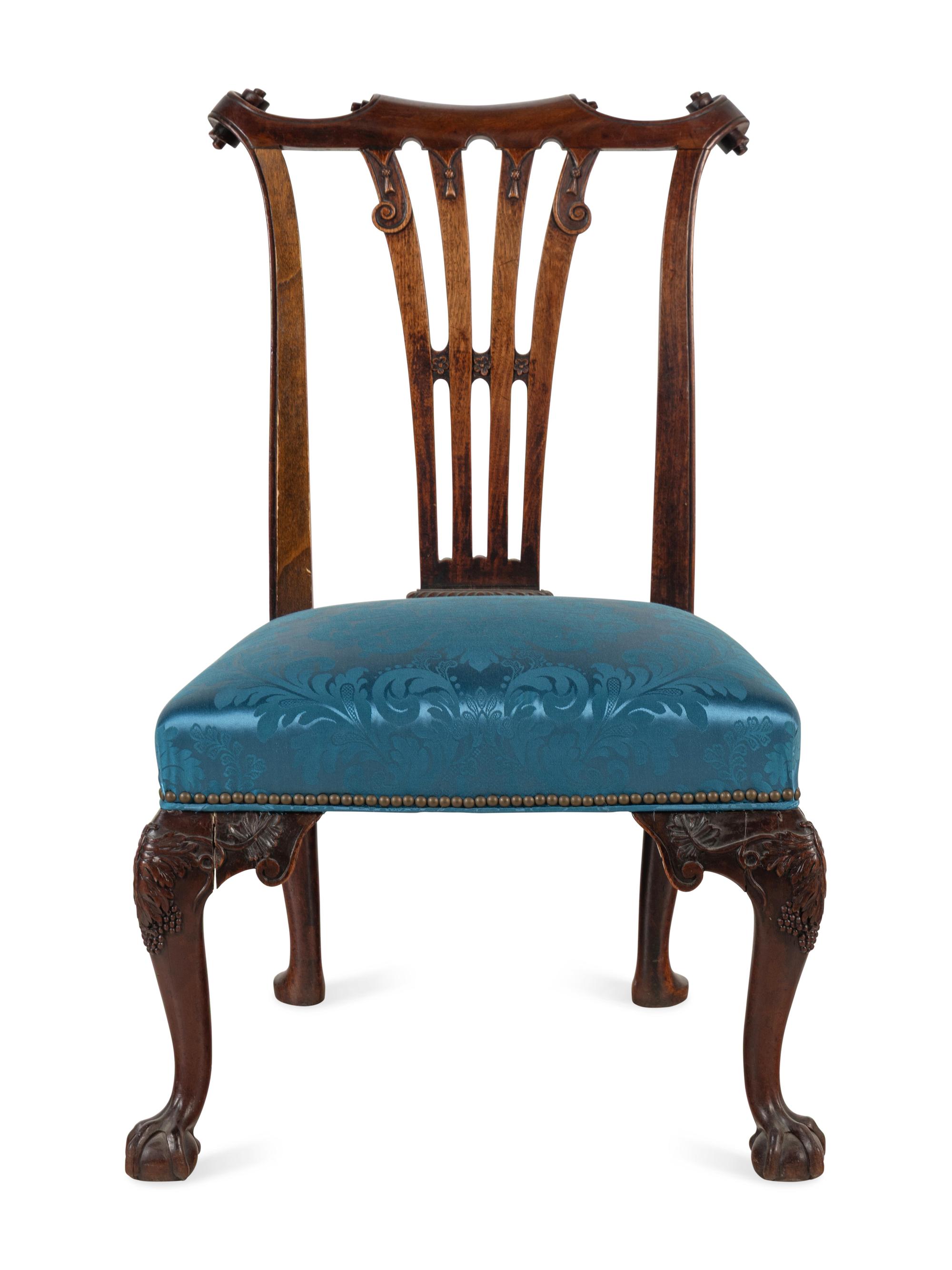 An English Walnut Side Chair