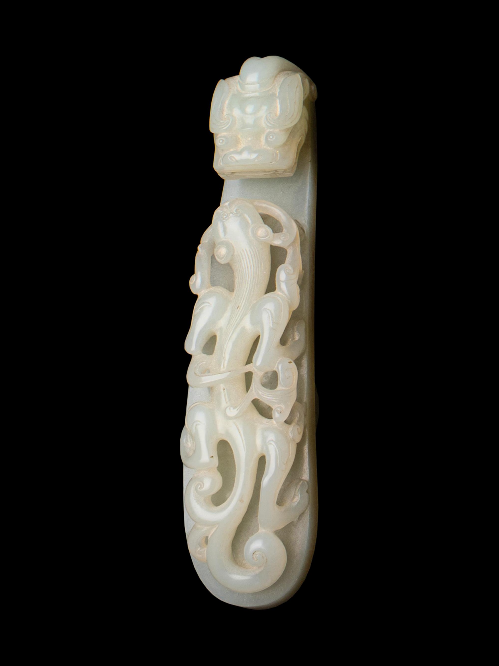 Two White Jade Carvings