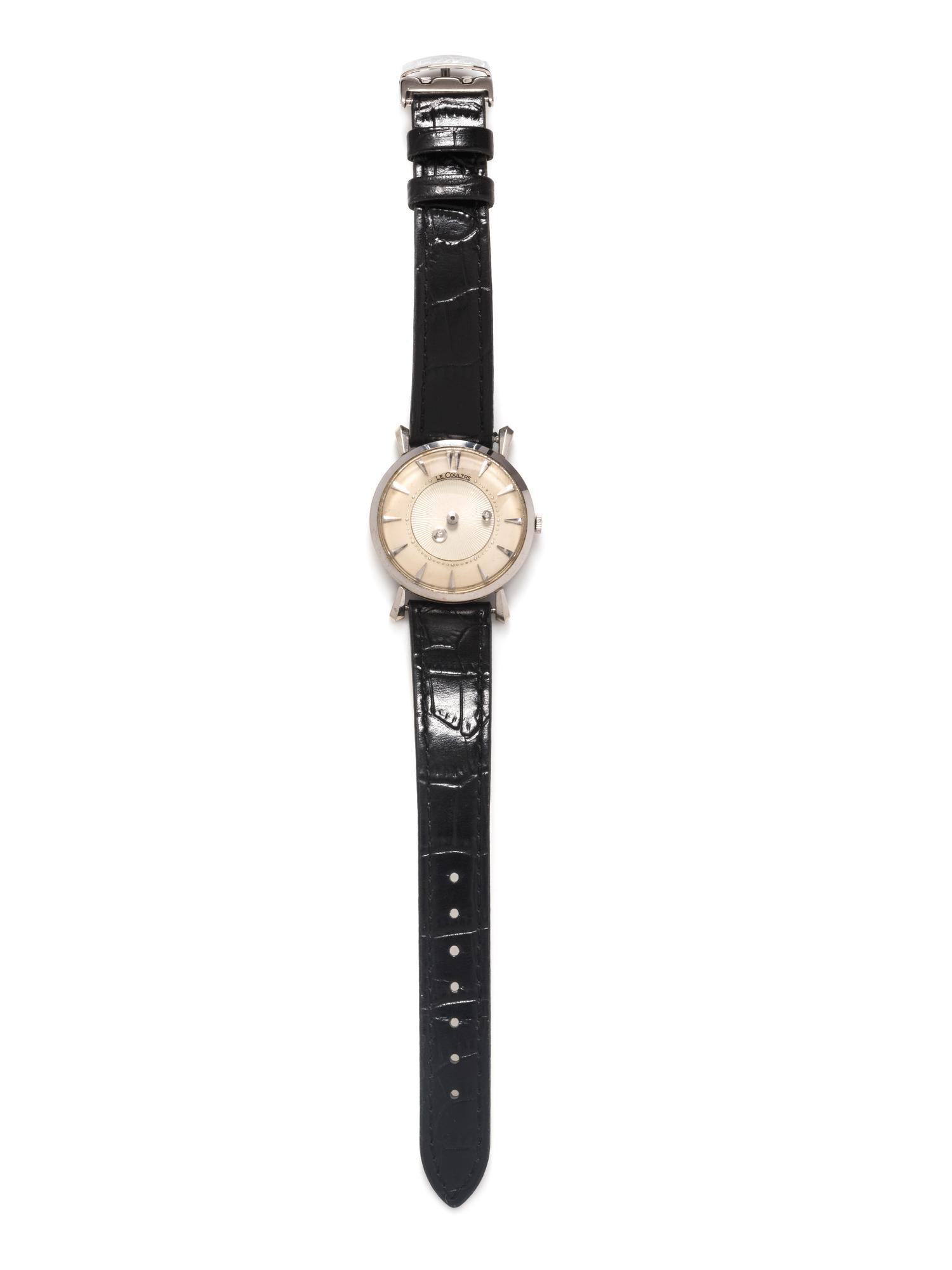 Le Coultre, 14K Yellow Gold and Diamond Ref. 182 'Mystery' Wristwatch