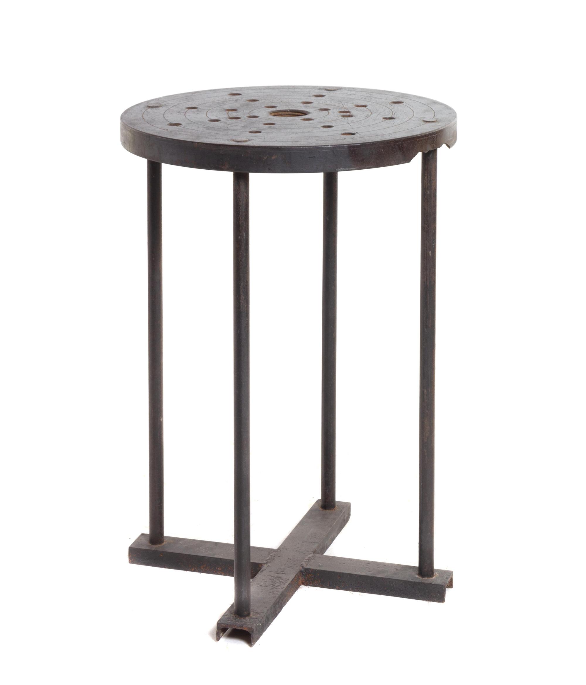 A Metal Occasional Table