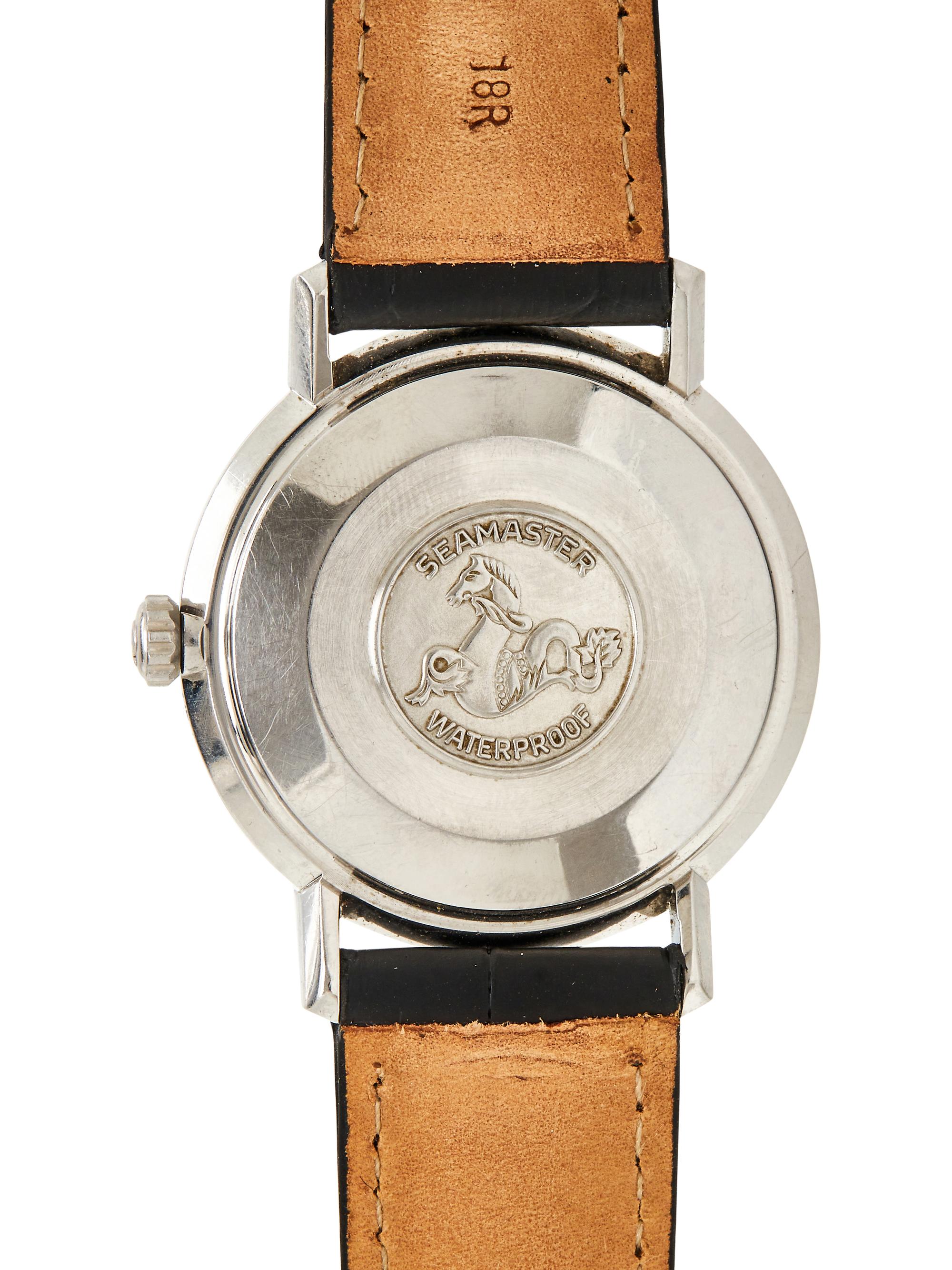OMEGA, REF. 166.020 STAINLESS STEEL 'SEAMASTER DE VILLE' WATCH