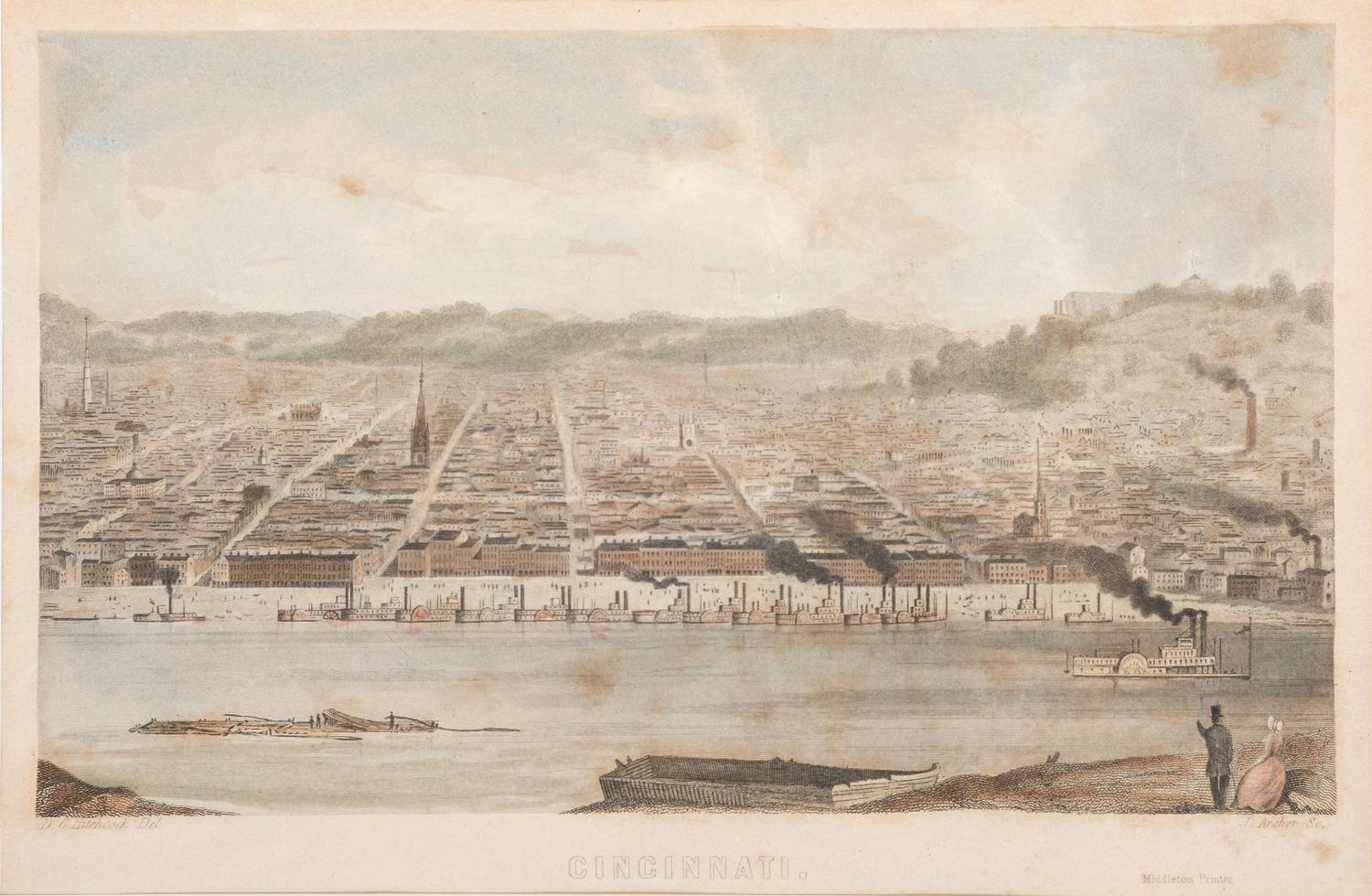 Six Cincinnati-Related Engravings