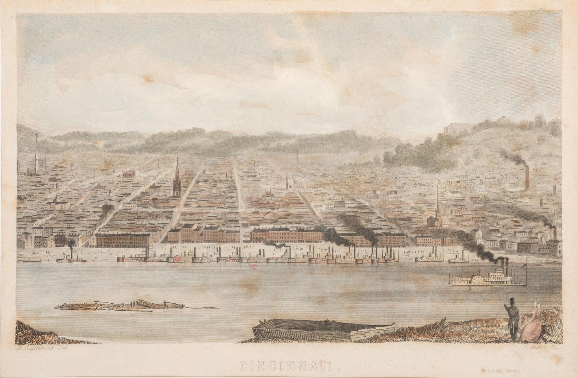 Six Cincinnati-Related Engravings