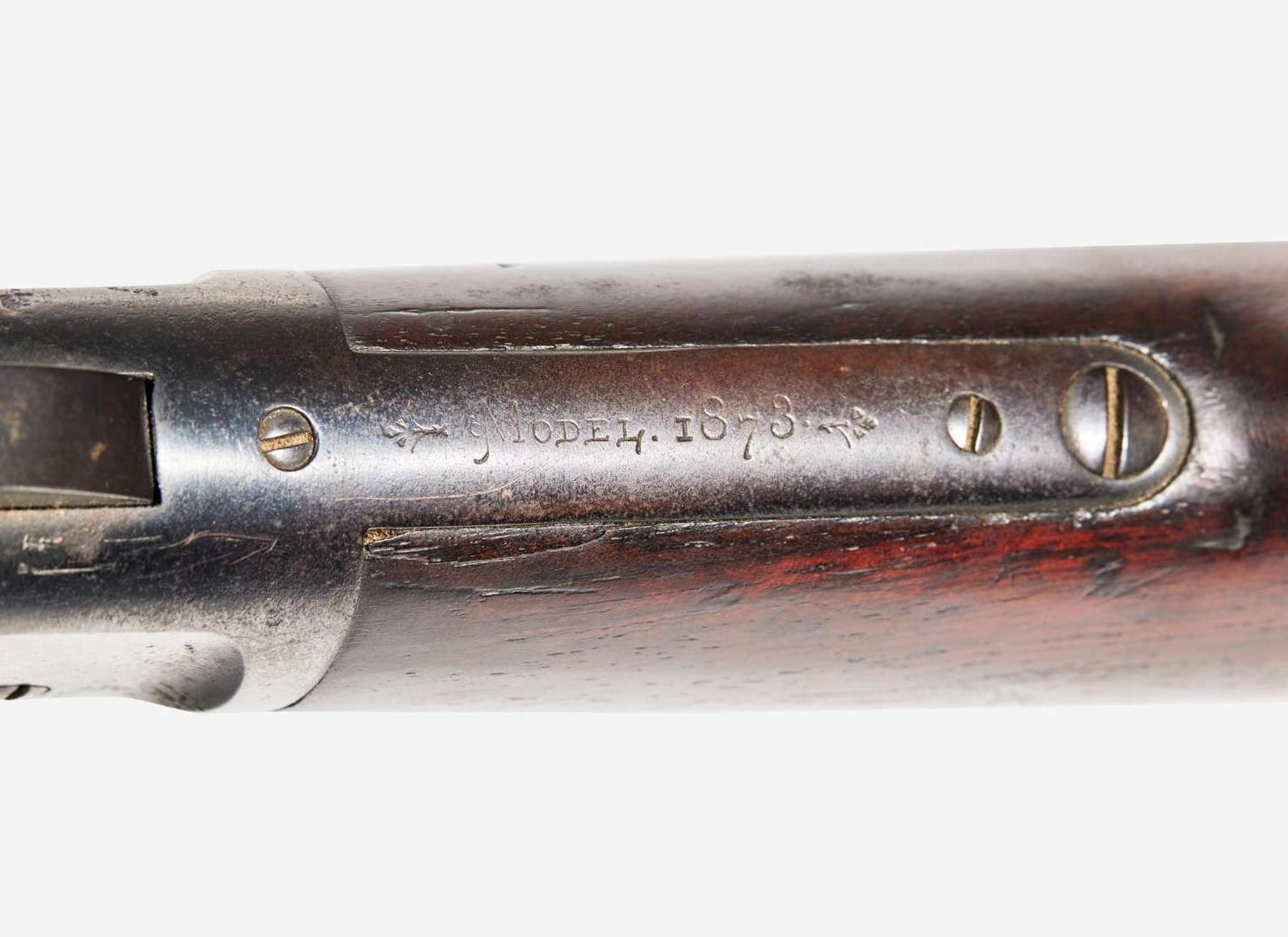 A Model 1873 Winchester rifle, late 19th century