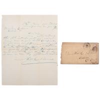 Rare Broadside Announcing the " Surrender of Gen. Lee!! " Incl. ALS by Colonel Thomas Boone, 115th Ohio Infantry
