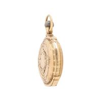 KRAEHMER & NATERMAN, YELLOW GOLD HUNTER CASE POCKETWATCH