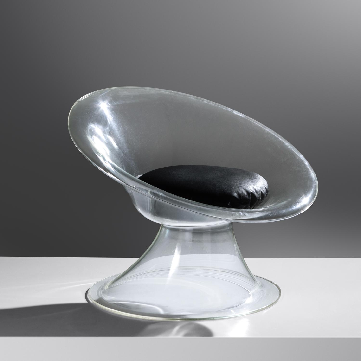 Buttercup Lounge Chair from the Invisible Group Series, c. 1960 Laverne International, USA