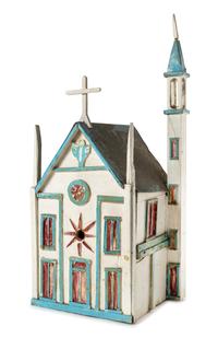 Aldobrando "Aldo" Piacenza, (American, 1888-1976), Birdhouse Church