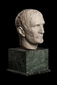 A Grand Tour Marble Portrait Head of the Capitoline Brutus