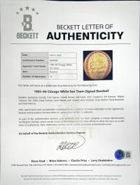 A Large Collection of Chicago White Sox Signed Autograph Items (Beckett Authentication Services)