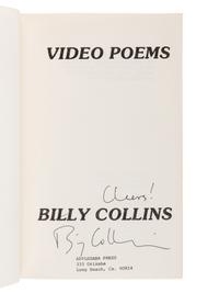 COLLINS, Billy (b. 1941). Questions About Angels . New York: William Morrow and Company, Inc., 1991.