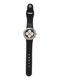 IKEPOD, STAINLESS STEEL 'HEMIPODE CHRONOMETER' WATCH, BOX & PAPERS
