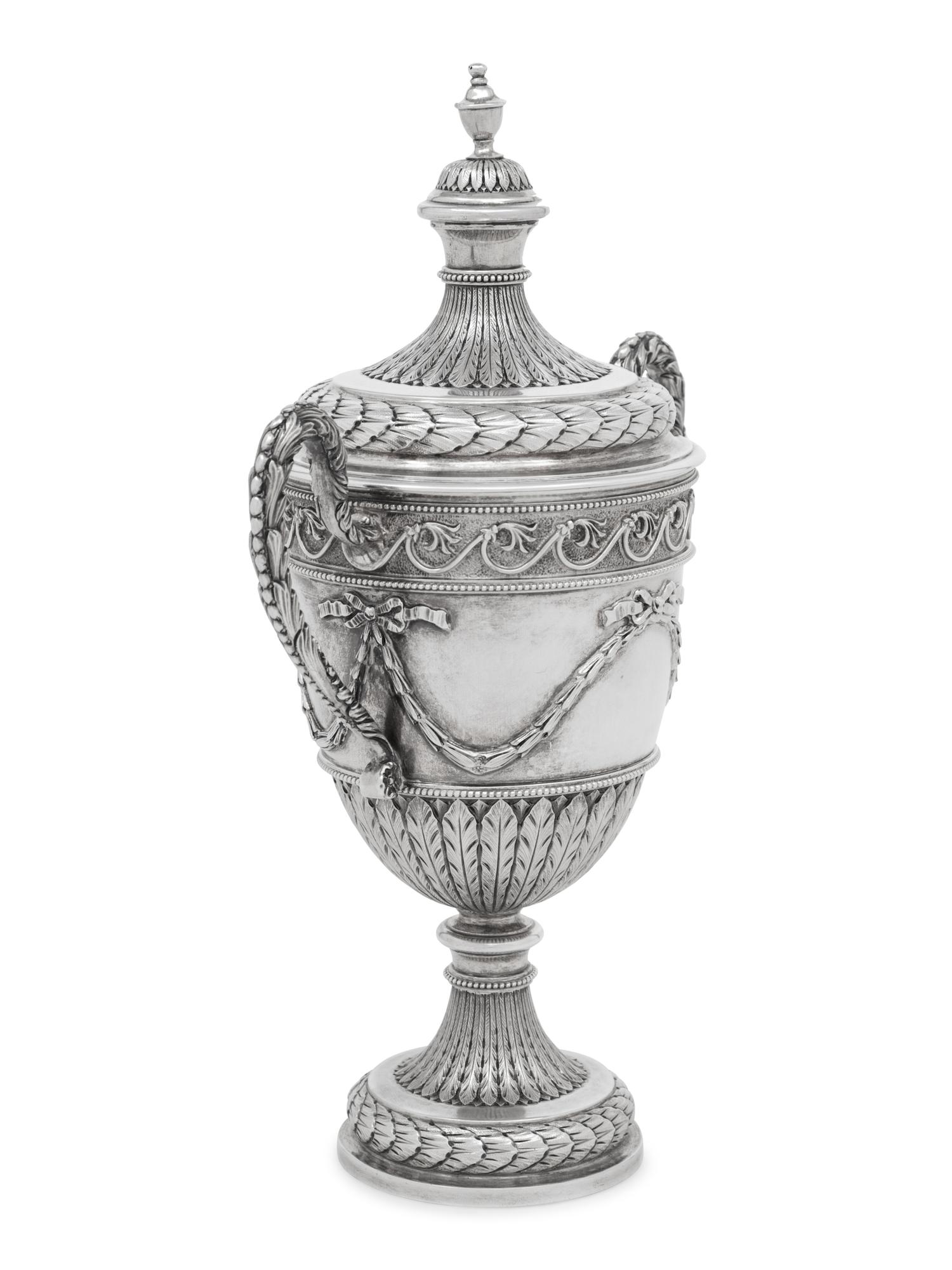 An English Silver Cup and Cover