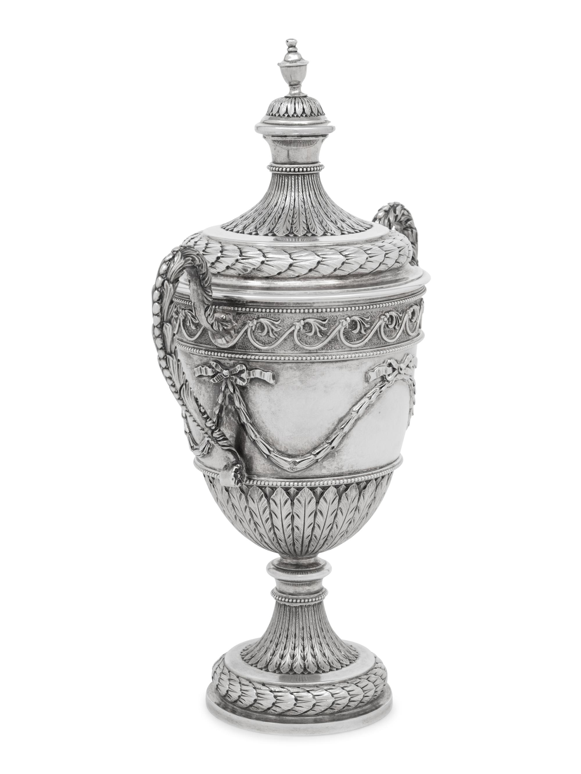 An English Silver Cup and Cover