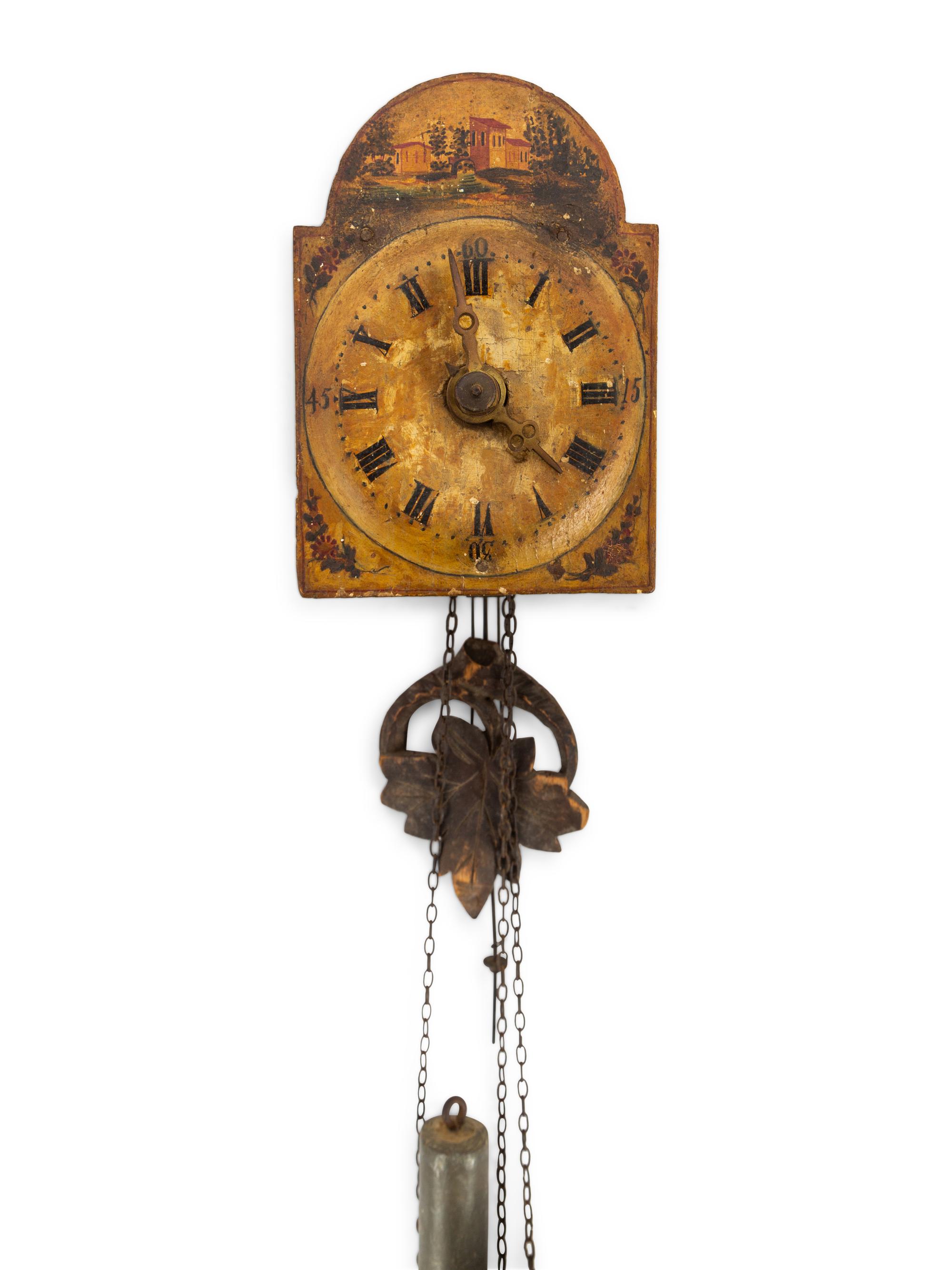 Two Open Escapement Wall Clocks