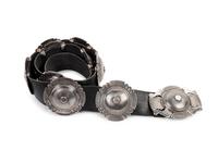 Sterling Silver Concho Belt