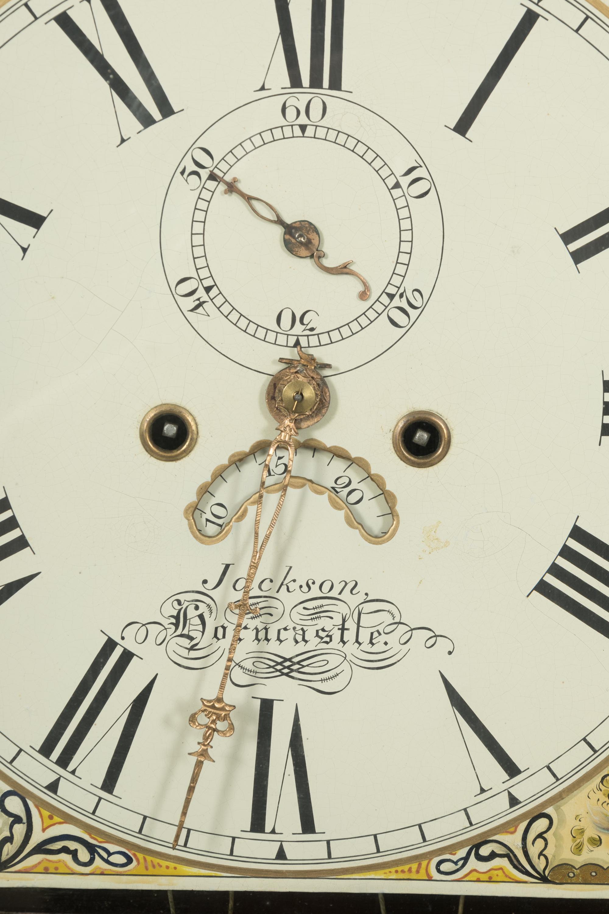 An English Mahogany Longcase Clock