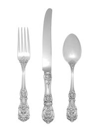 An American Silver Flatware Service