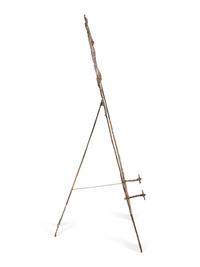 A Continental Gilt Bronze Easel