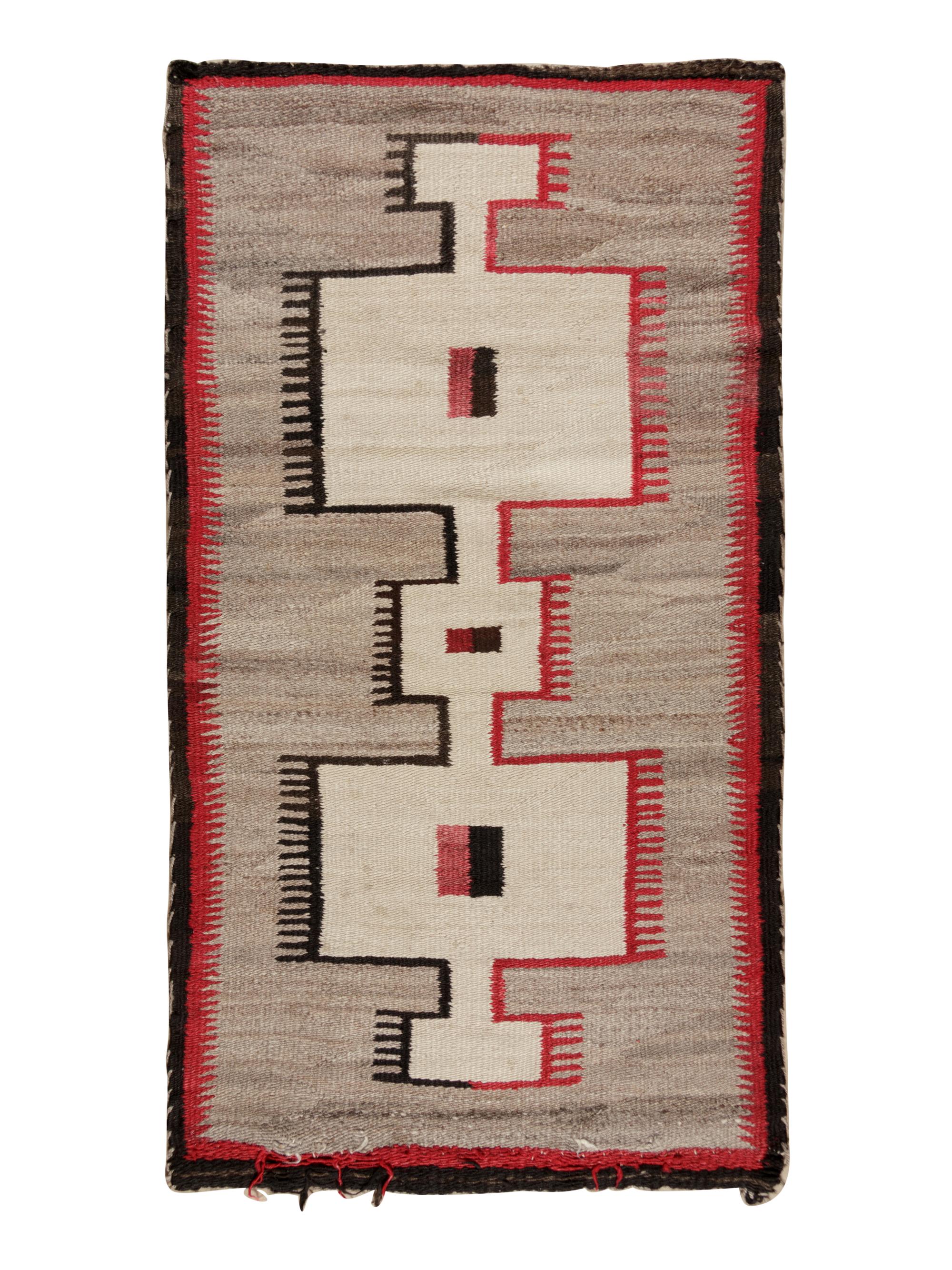 Navajo Double Saddle Blanket / Rug
