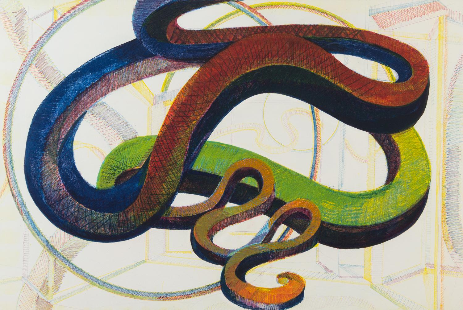 Al Held, (American, 1928-2005), Pablo 7, 1986