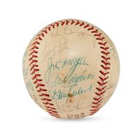 A 1976 Cincinnati Reds Team Signed Autograph Baseball