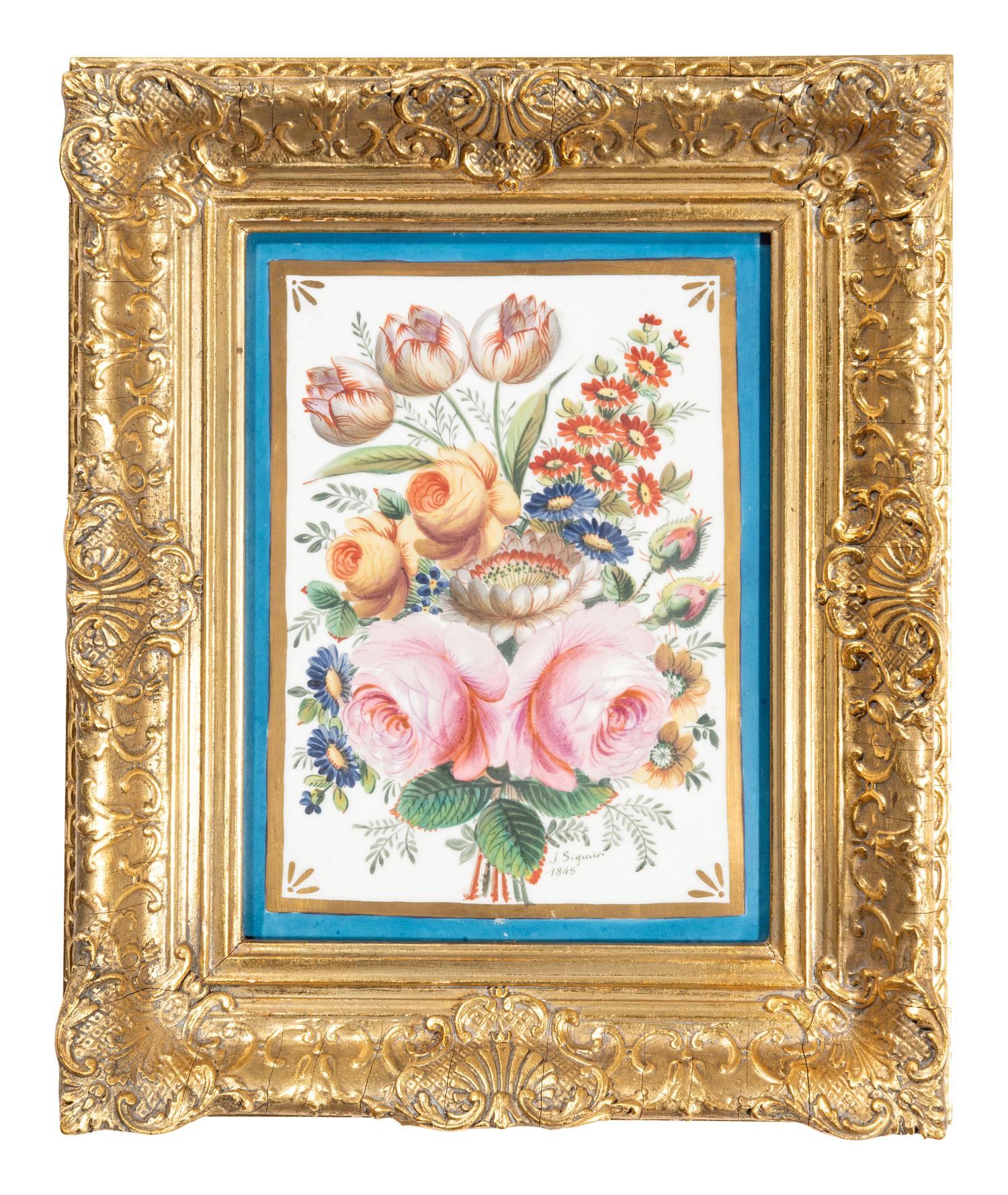 A Pair of Sèvres Style Porcelain Plaques