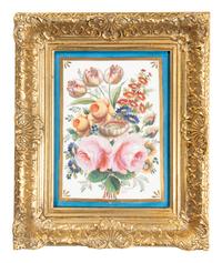 A Pair of Sèvres Style Porcelain Plaques