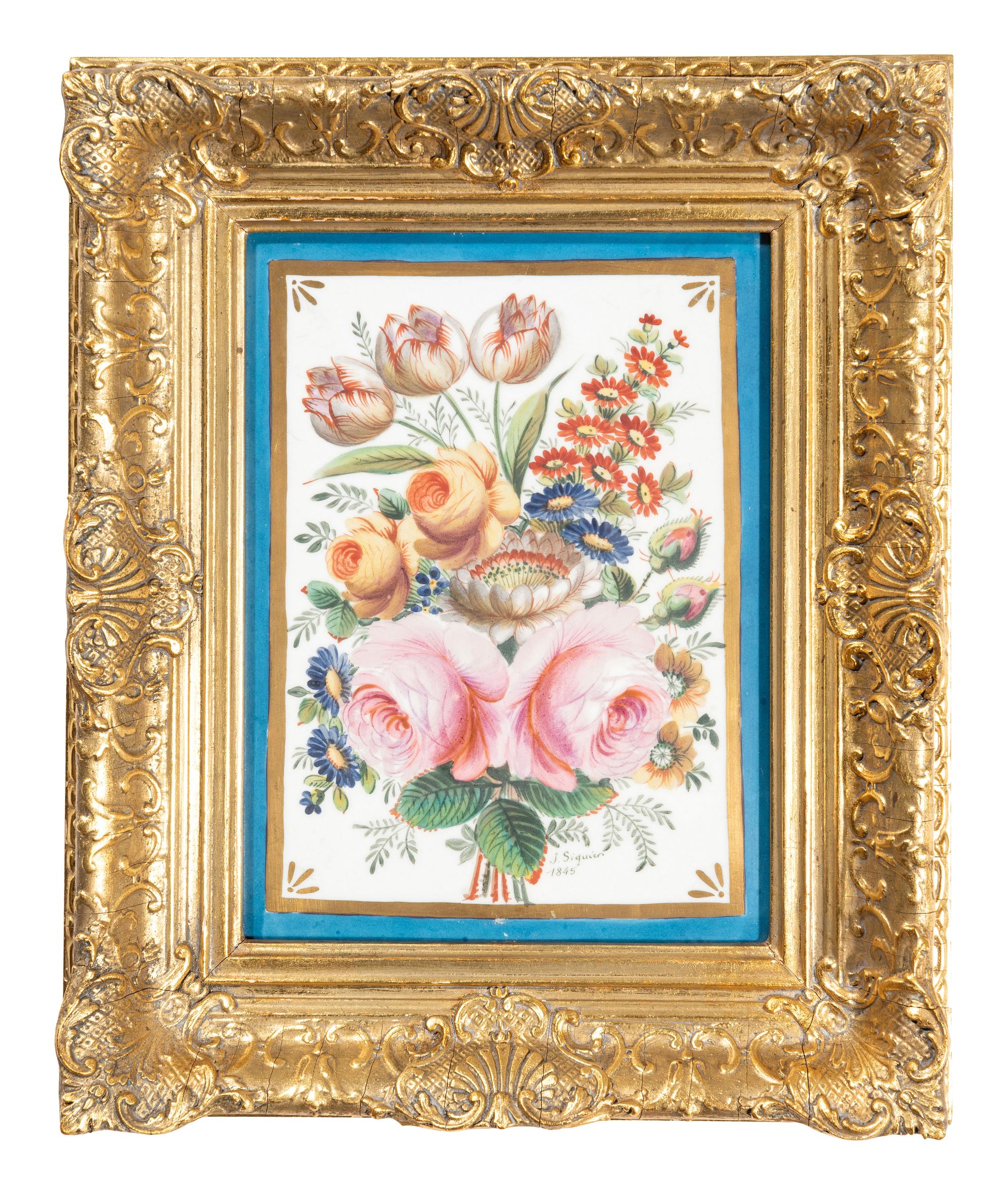 A Pair of Sèvres Style Porcelain Plaques