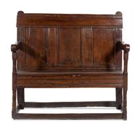 A George III Oak Settle