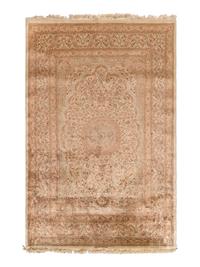 A Nain Silk Rug