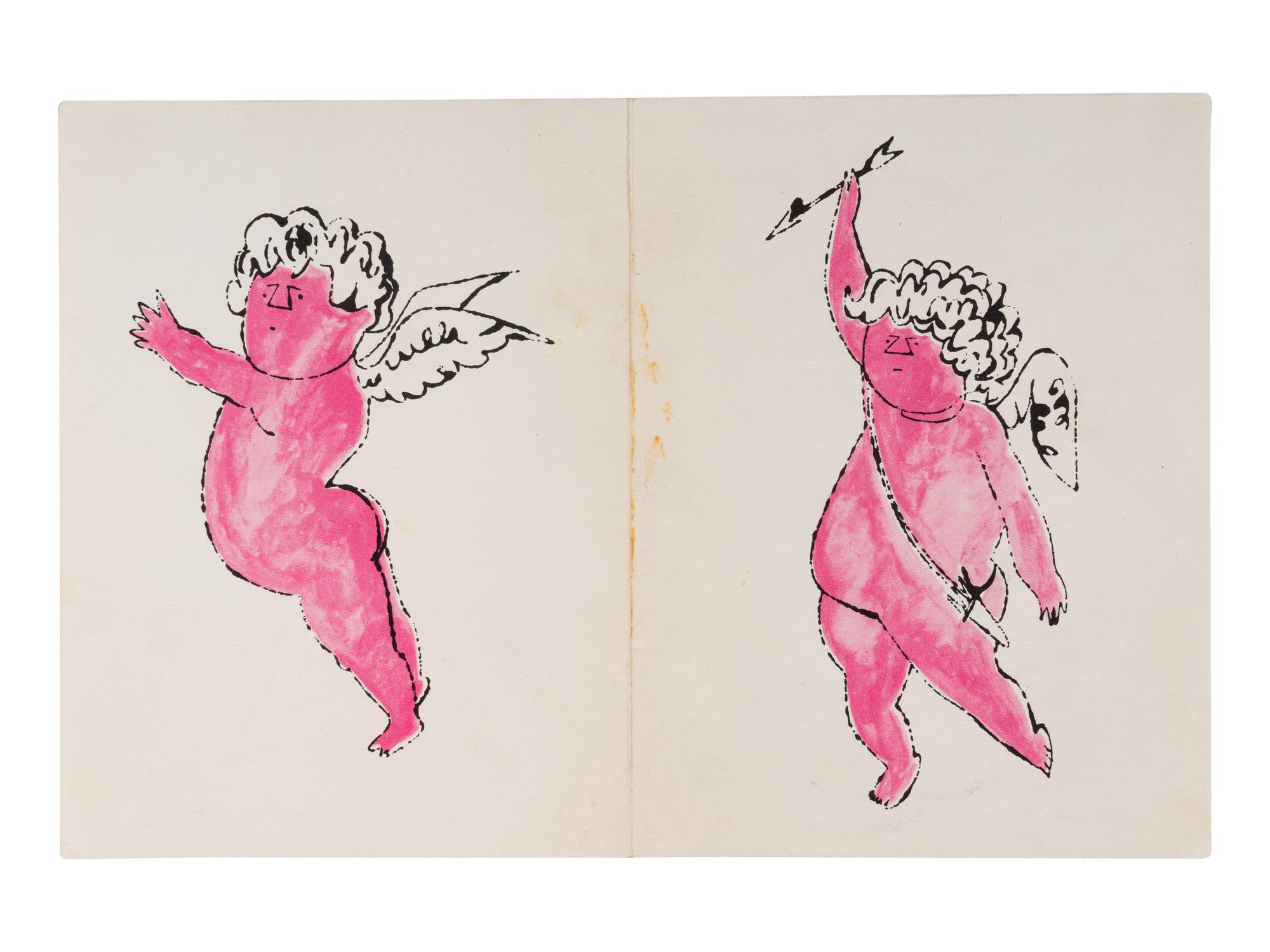 Cherubs (Christmas Card for MoMA) , ca. 1952