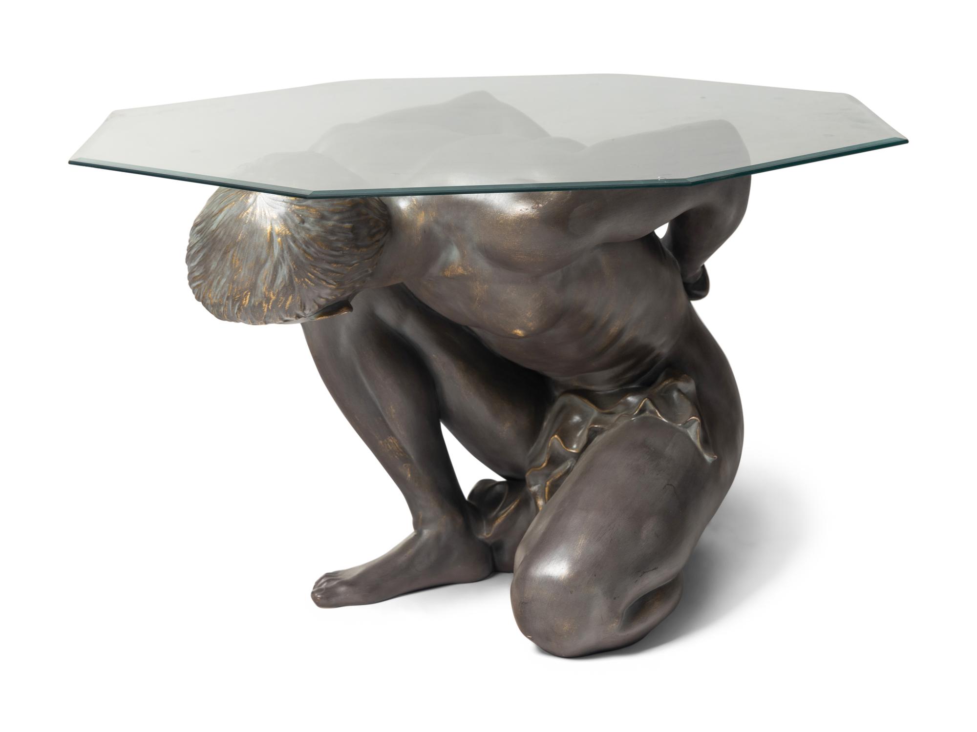 Figural Coffee Table, c. 1980