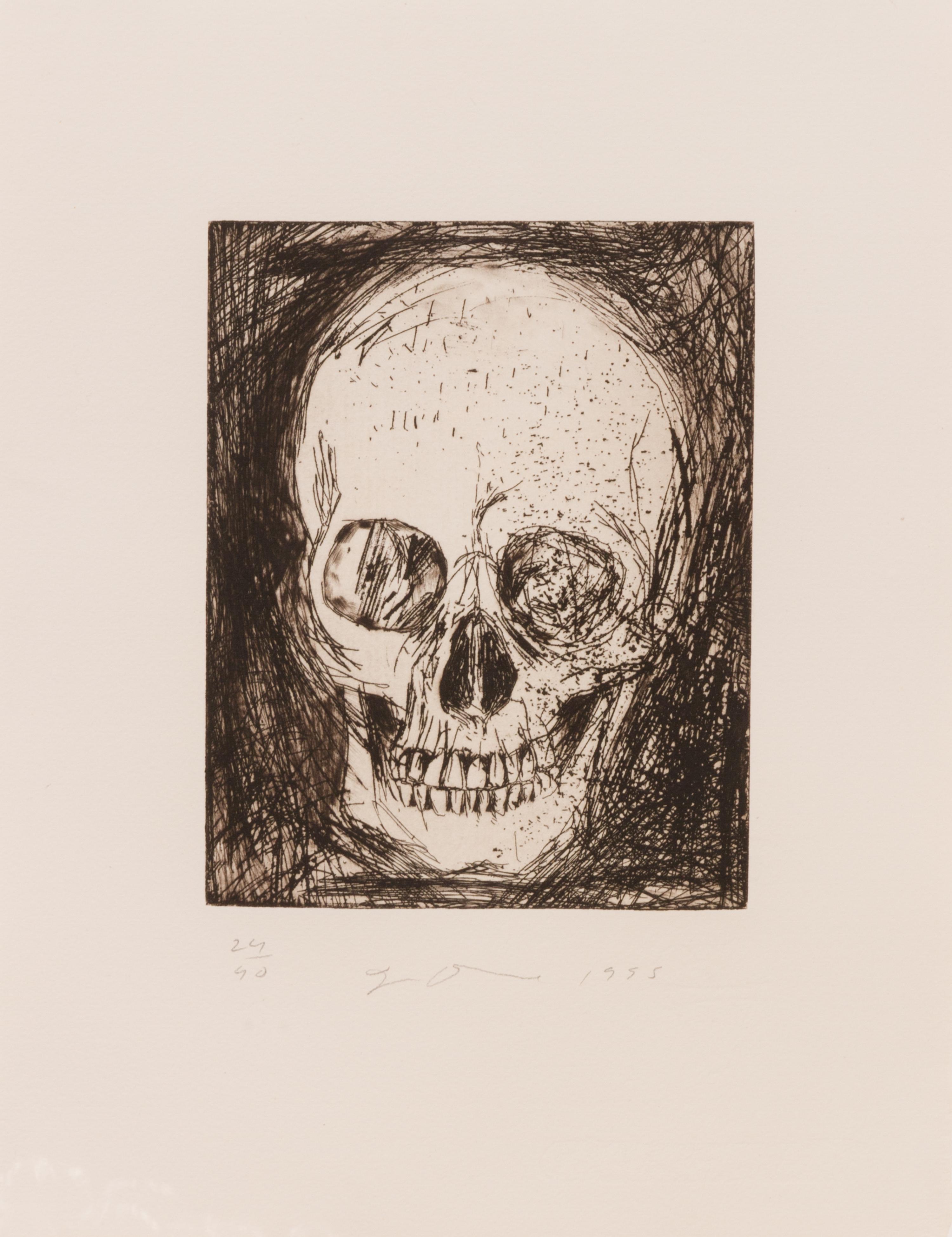 Jim Dine, (American, b. 1935), Nine Studies for Winter Dream, 1995 (a portfolio of 9 framed prints)