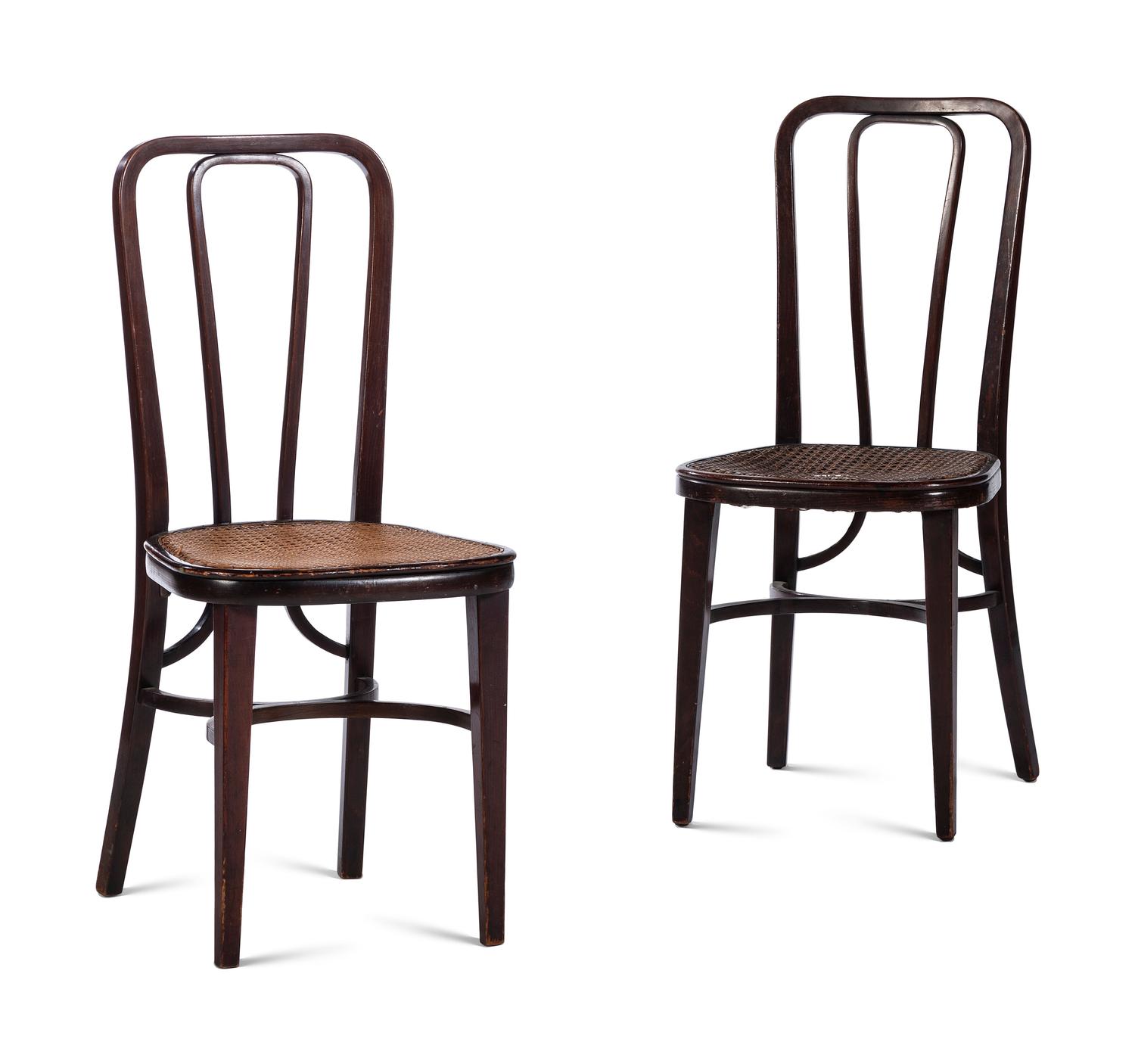 A Pair of Thonet Bentwood Side Chairs