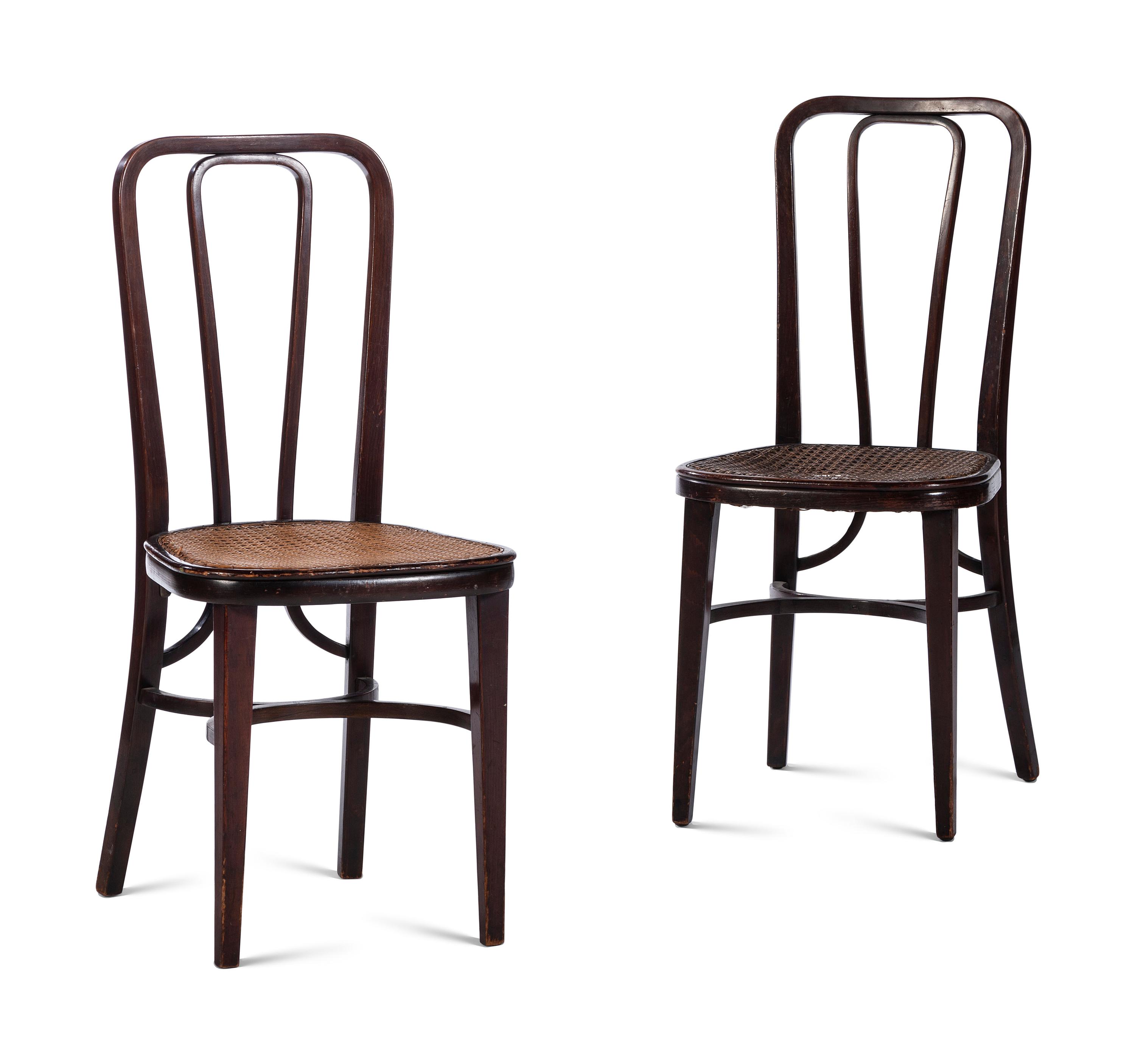 A Pair of Thonet Bentwood Side Chairs