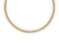 BICOLOR GOLD COLLAR NECKLACE